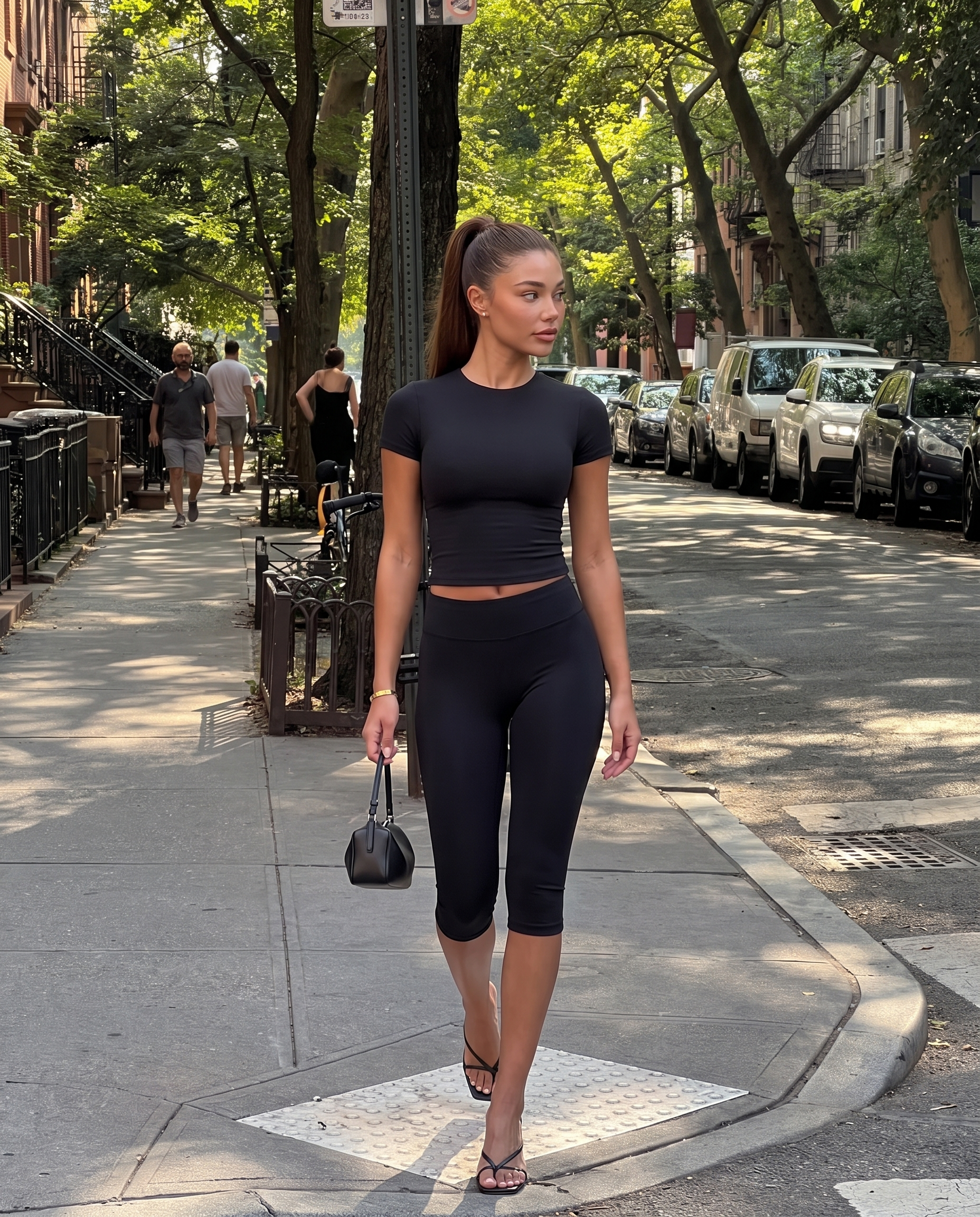 Amelie Capri Leggings