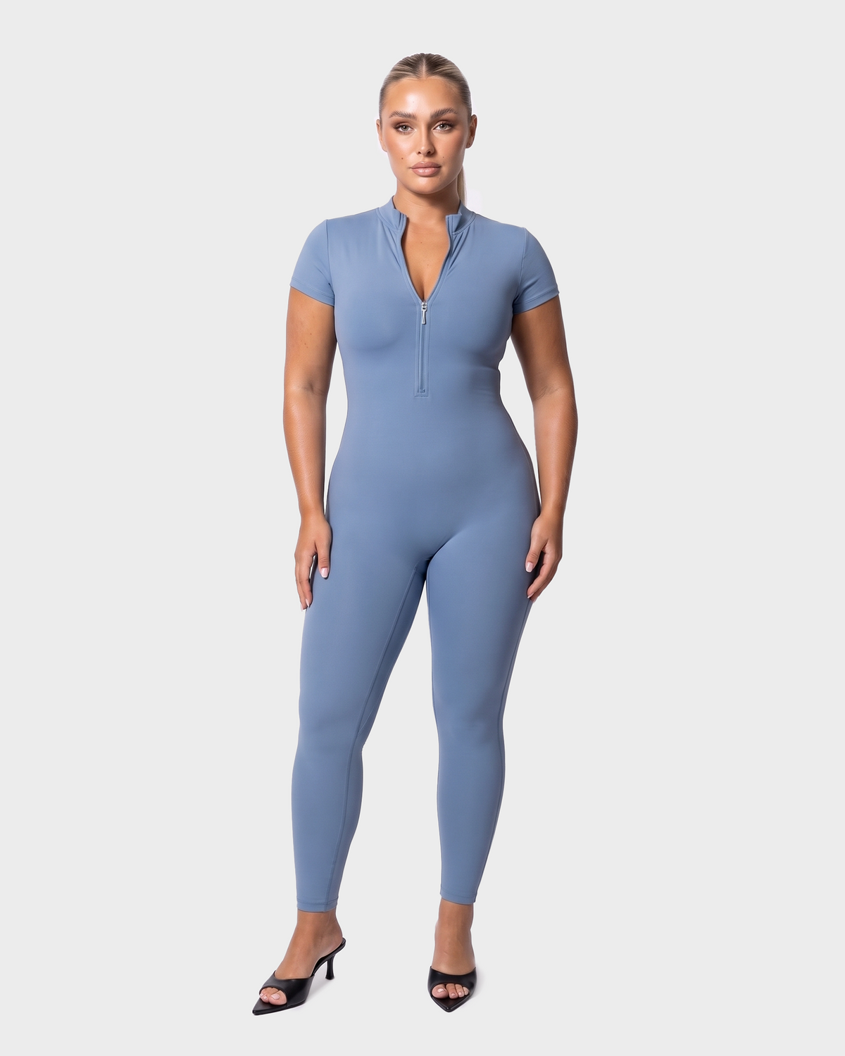Charlotte Short Sleeve Jumpsuit