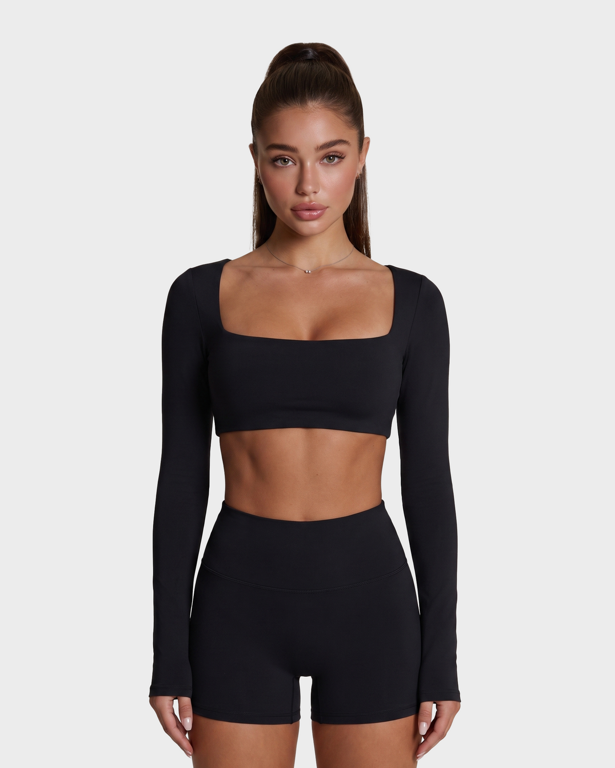 Chelsea Long Sleeve Crop Top