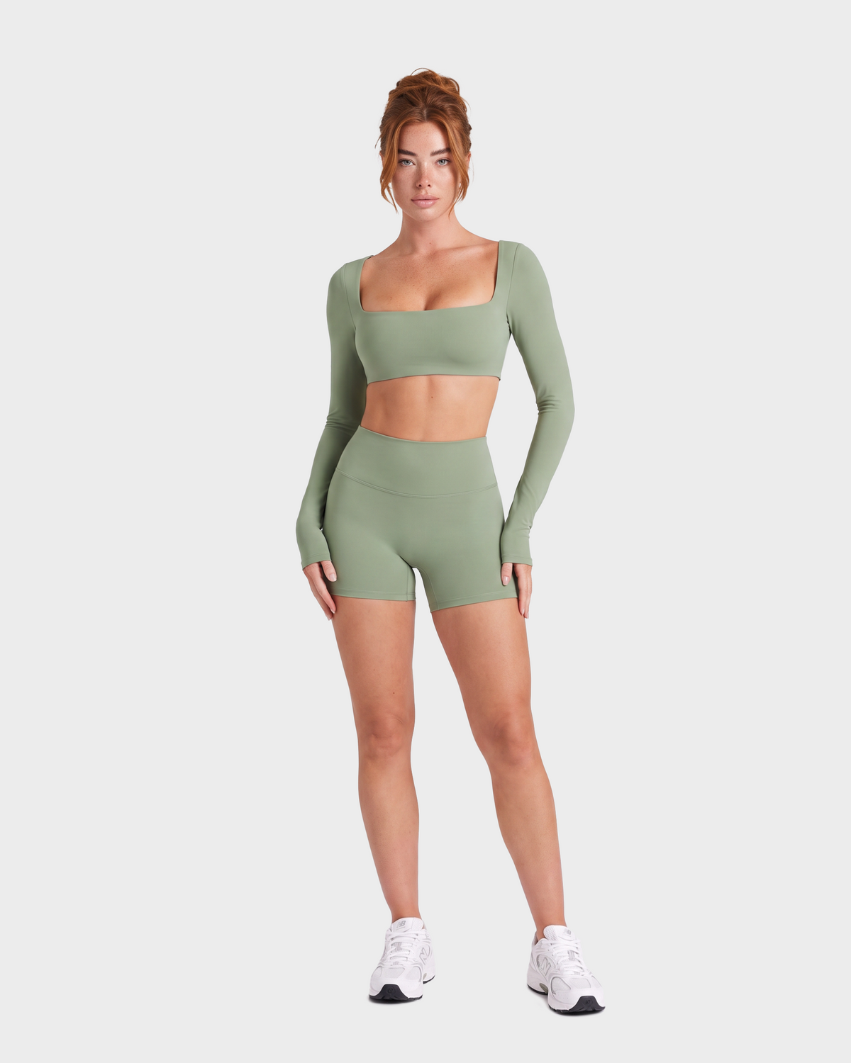 Chelsea Long Sleeve Crop Top