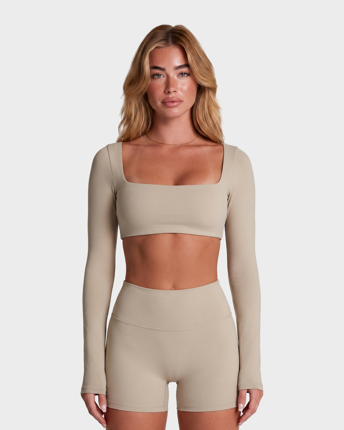 Chelsea Long Sleeve Crop Top