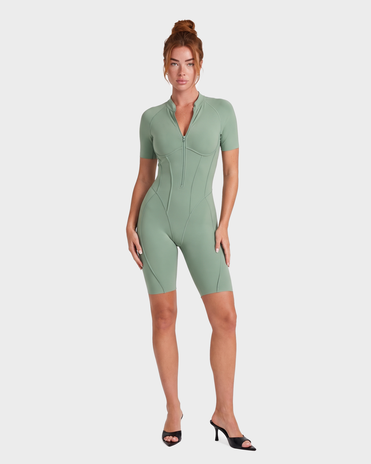 Renée Open Back Romper