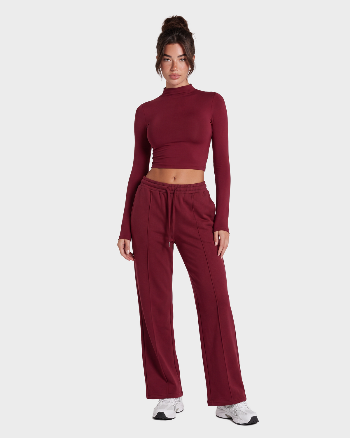 Rose Turtleneck Top