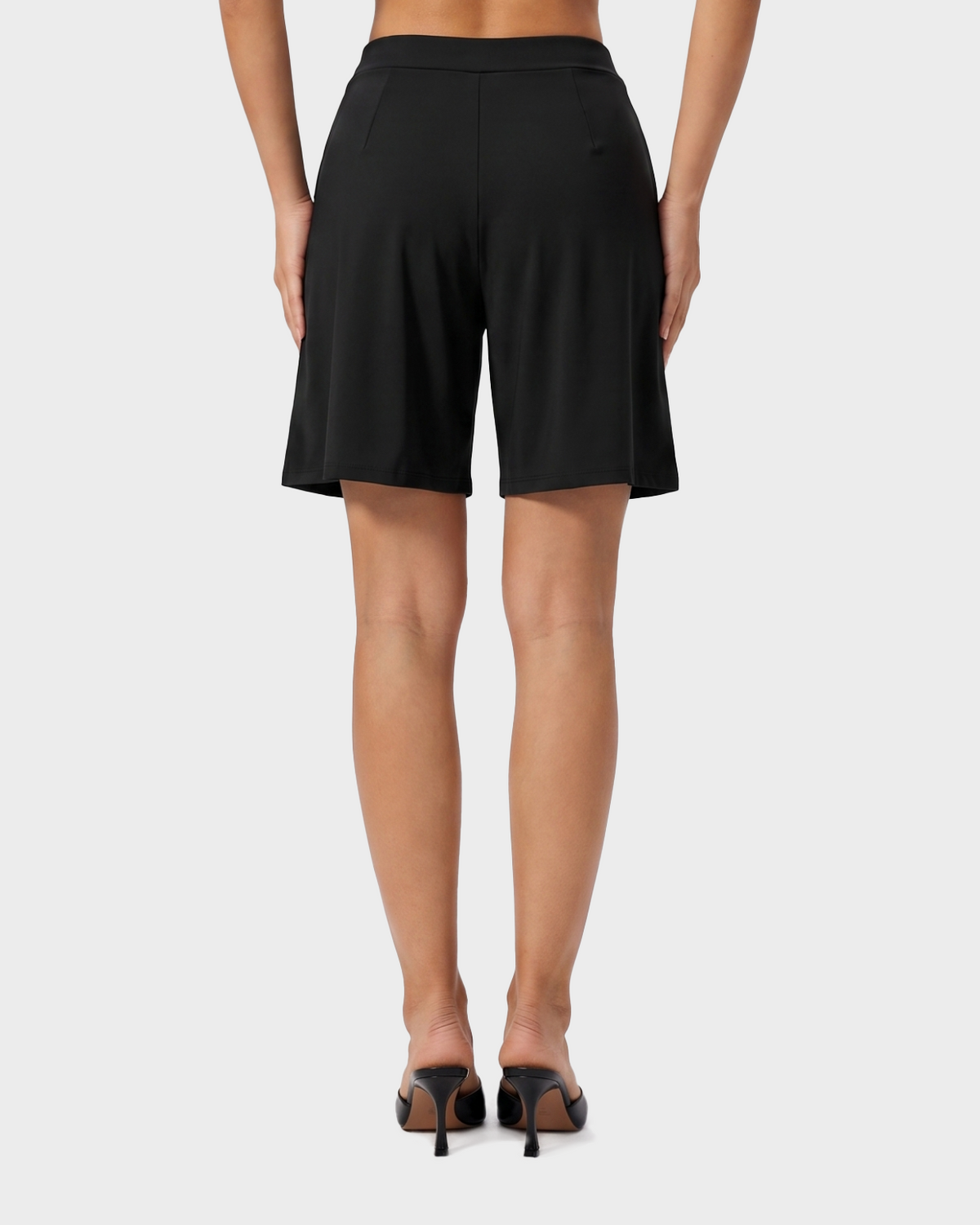 Nola 3/4 Sleeve Top & Shorts Set - Black