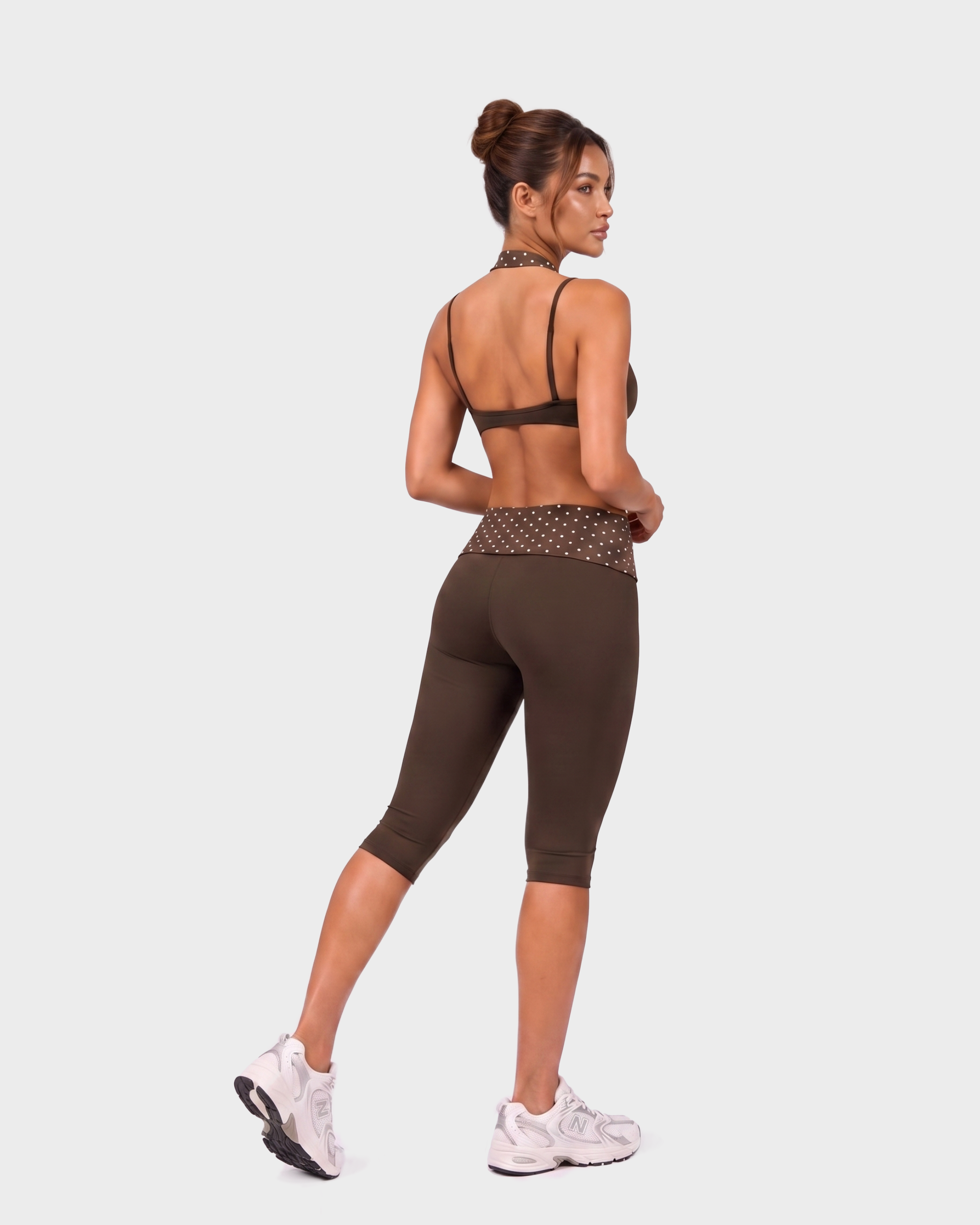 Poppy Sports Bra + Capri Leggings Set