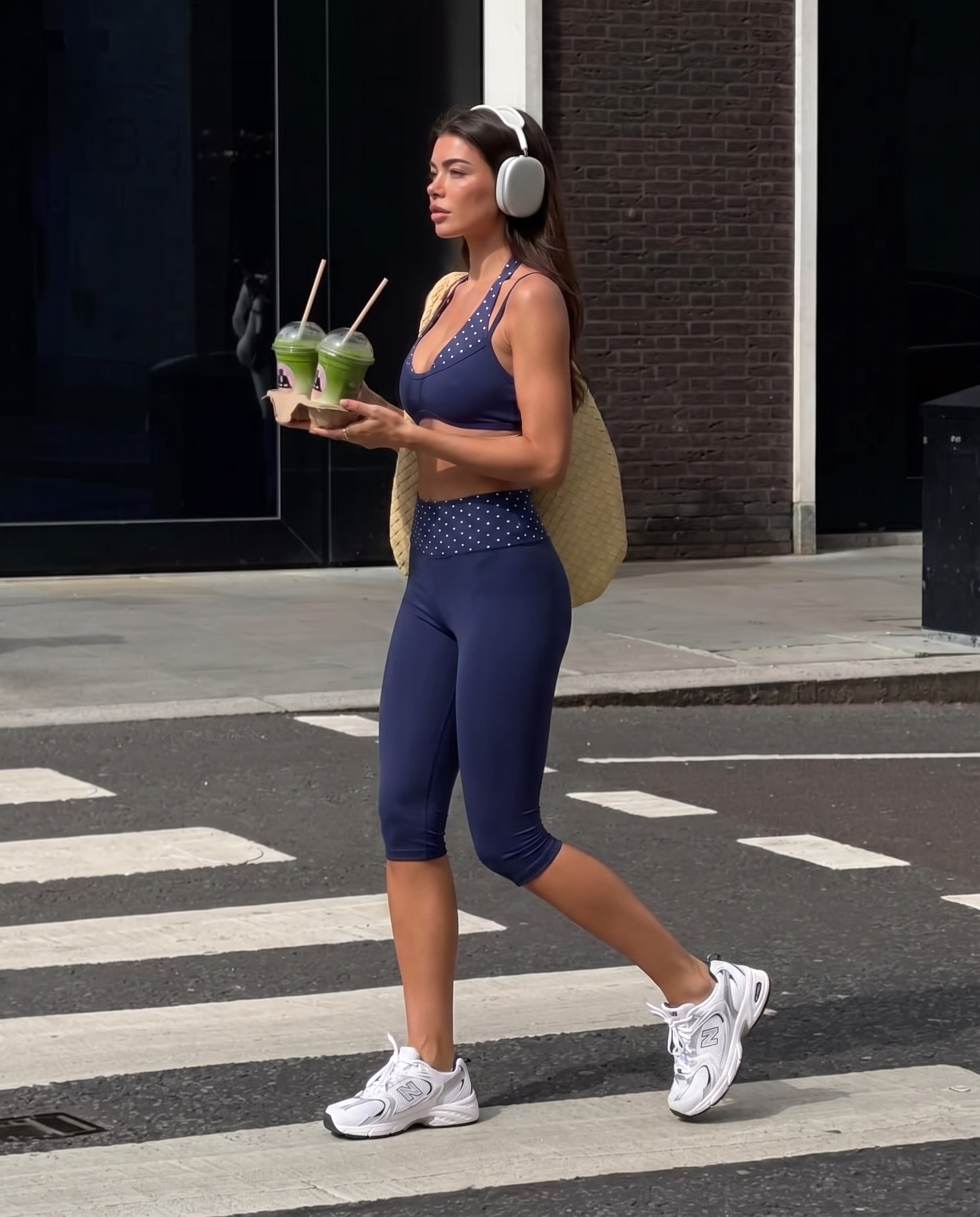 Poppy Fold Over Capri Leggings