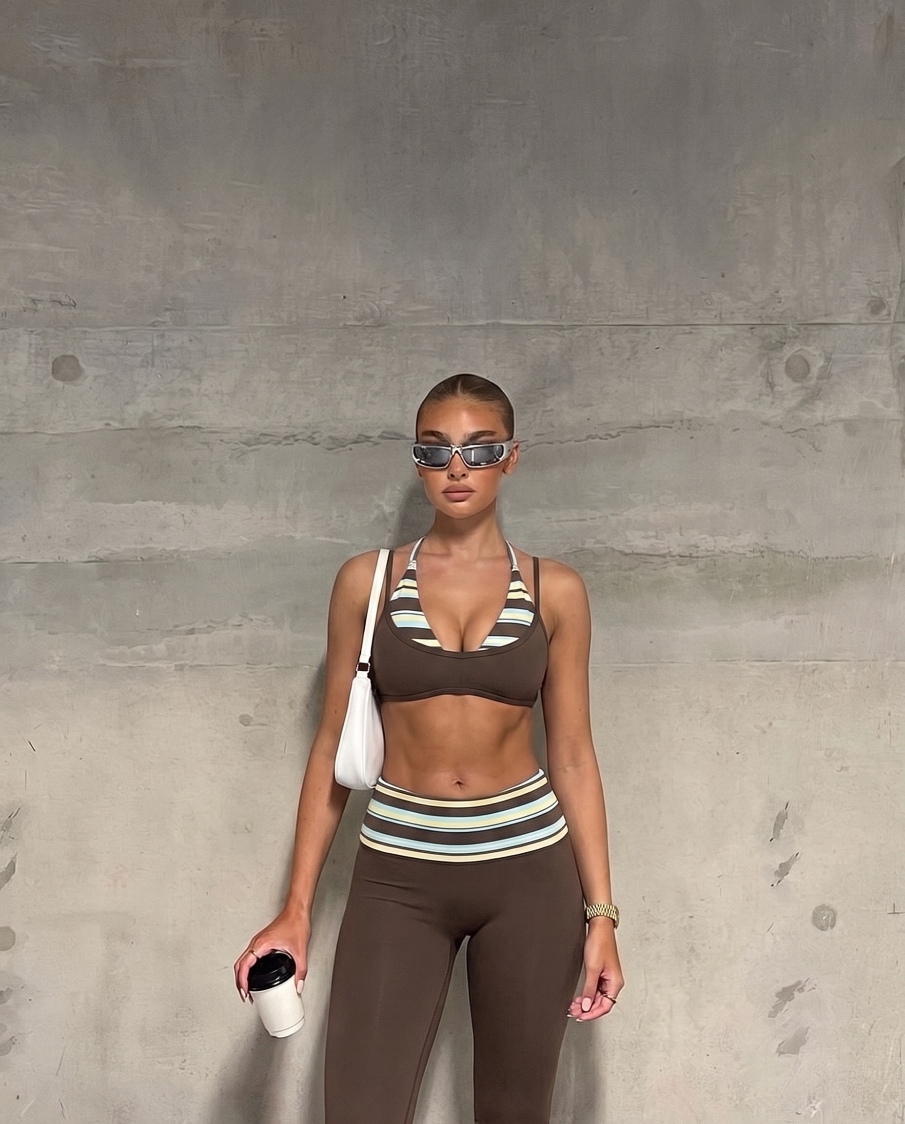 Romy Fold Over Capri Leggings