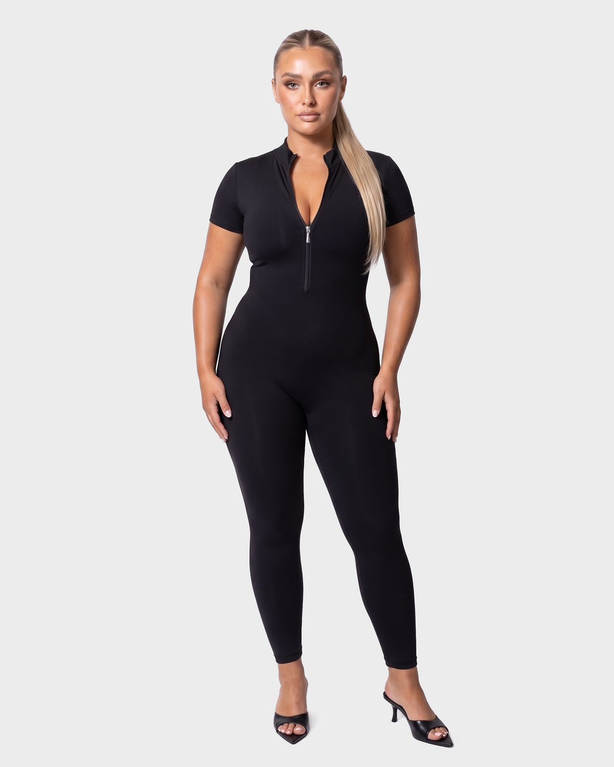 Charlotte Short Sleeve Jumpsuit
