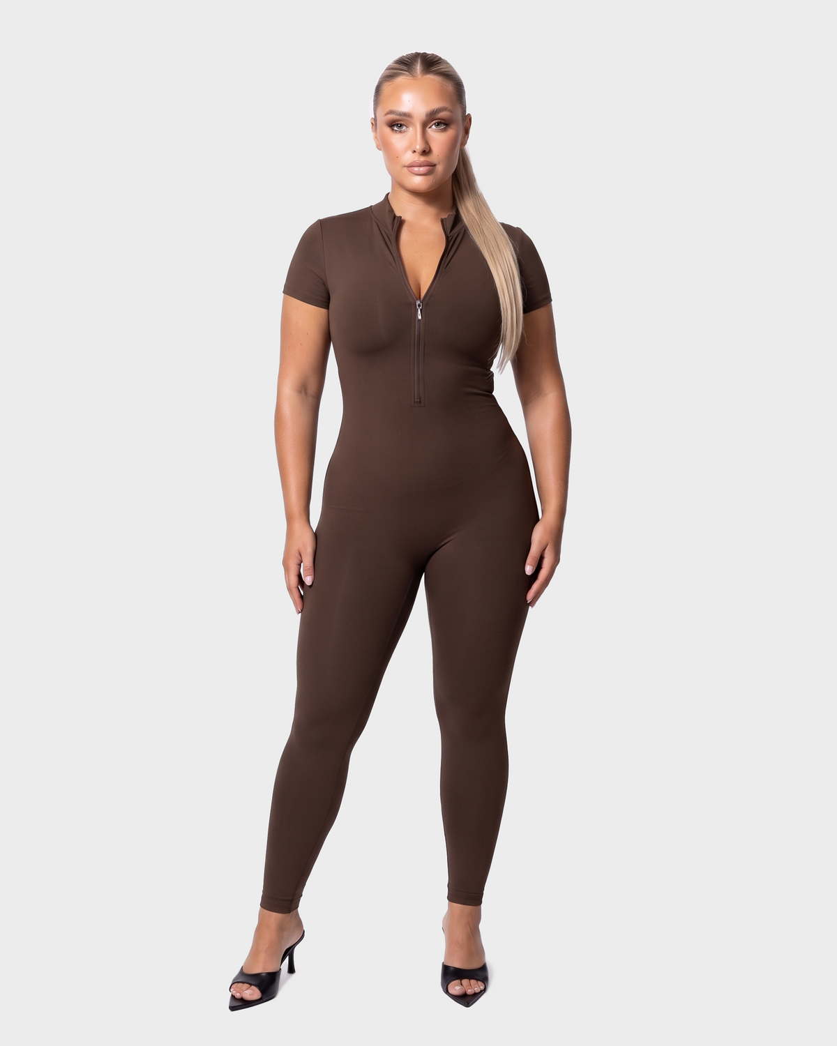 Charlotte Short Sleeve Jumpsuit