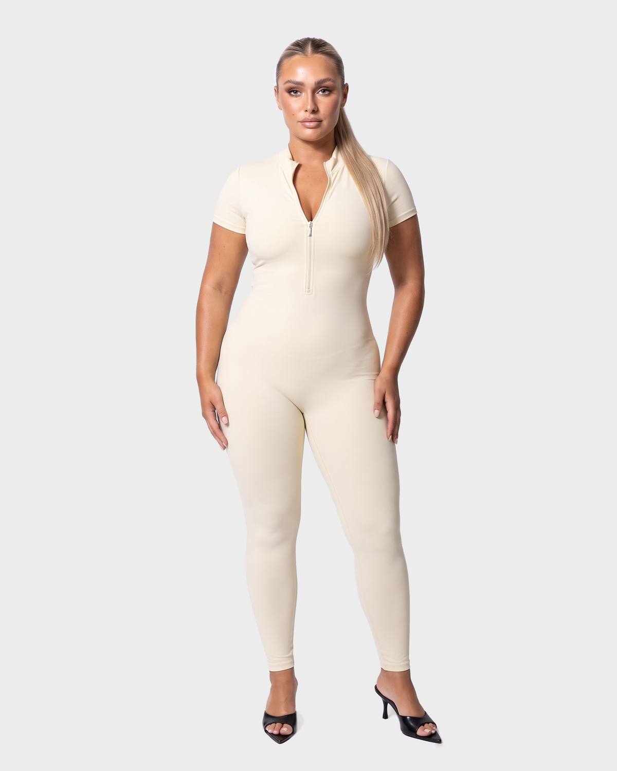 Charlotte Short Sleeve Jumpsuit