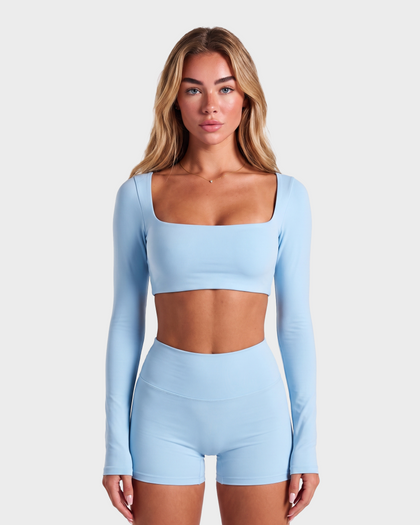 Chelsea Long Sleeve Crop Top