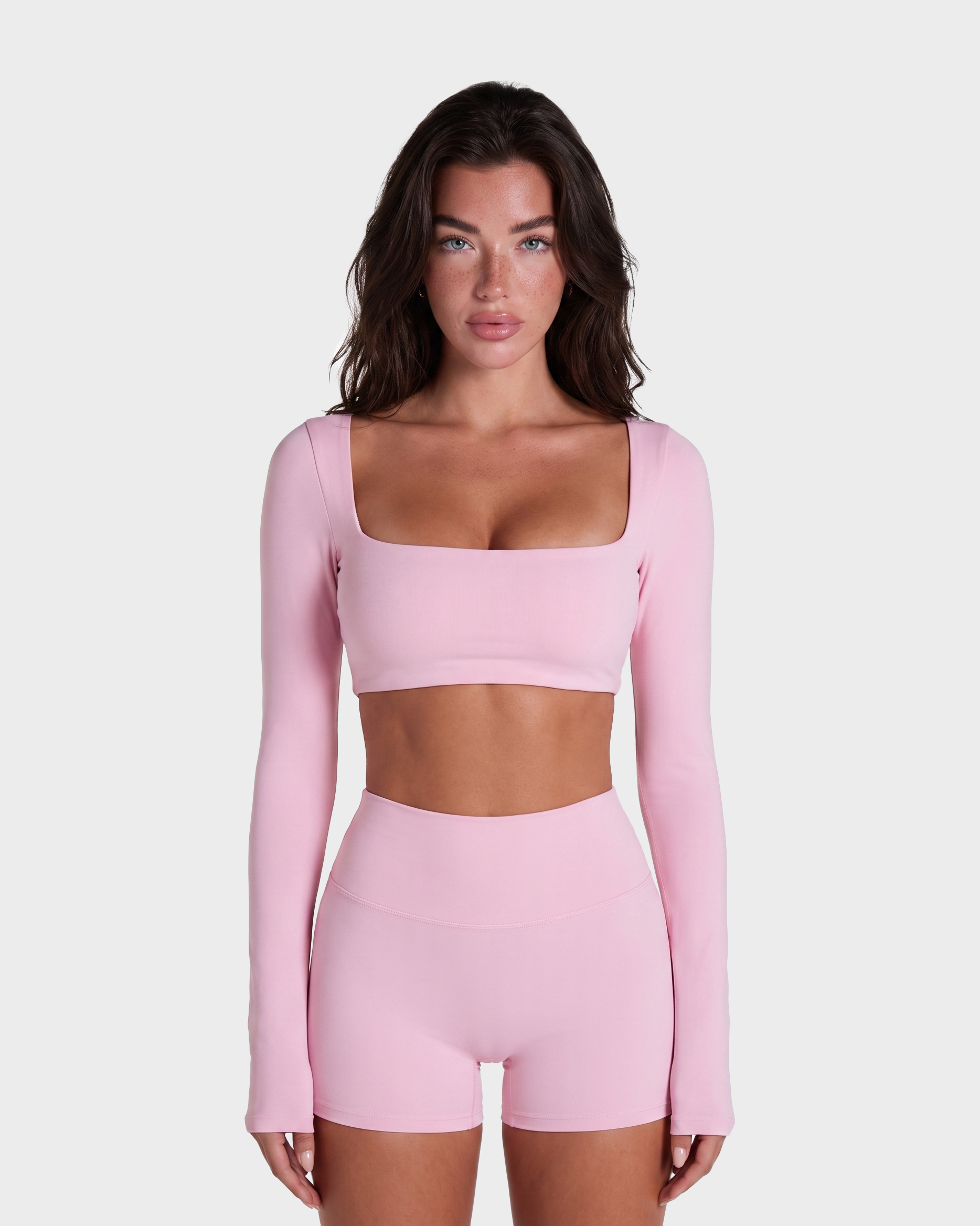 Chelsea Long Sleeve Crop Top