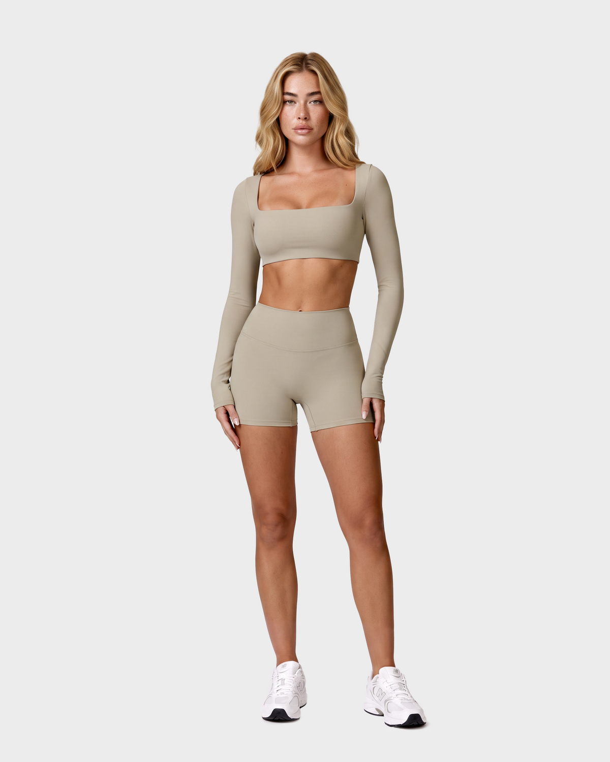 Chelsea Long Sleeve Crop Top
