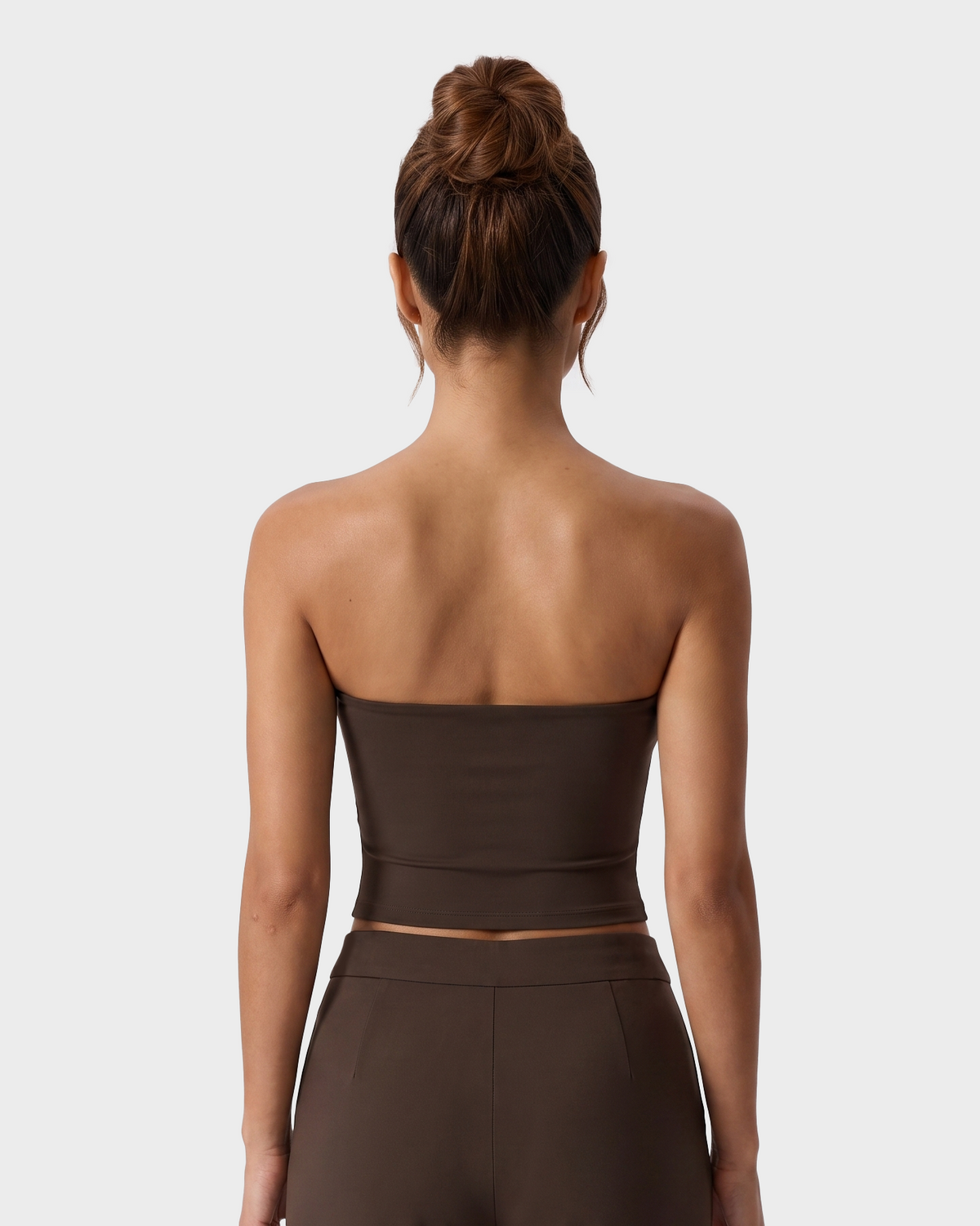 Nola Tube Top & Shorts Set - Cocoa
