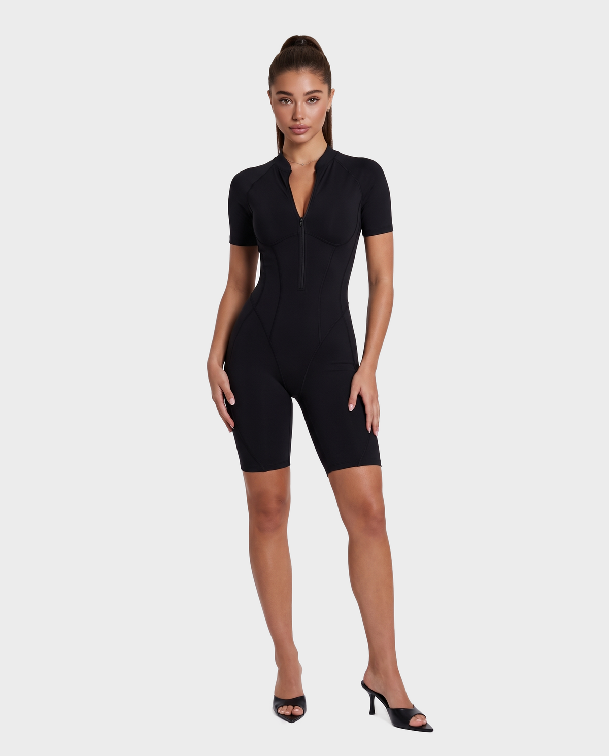 Renée Open Back Romper