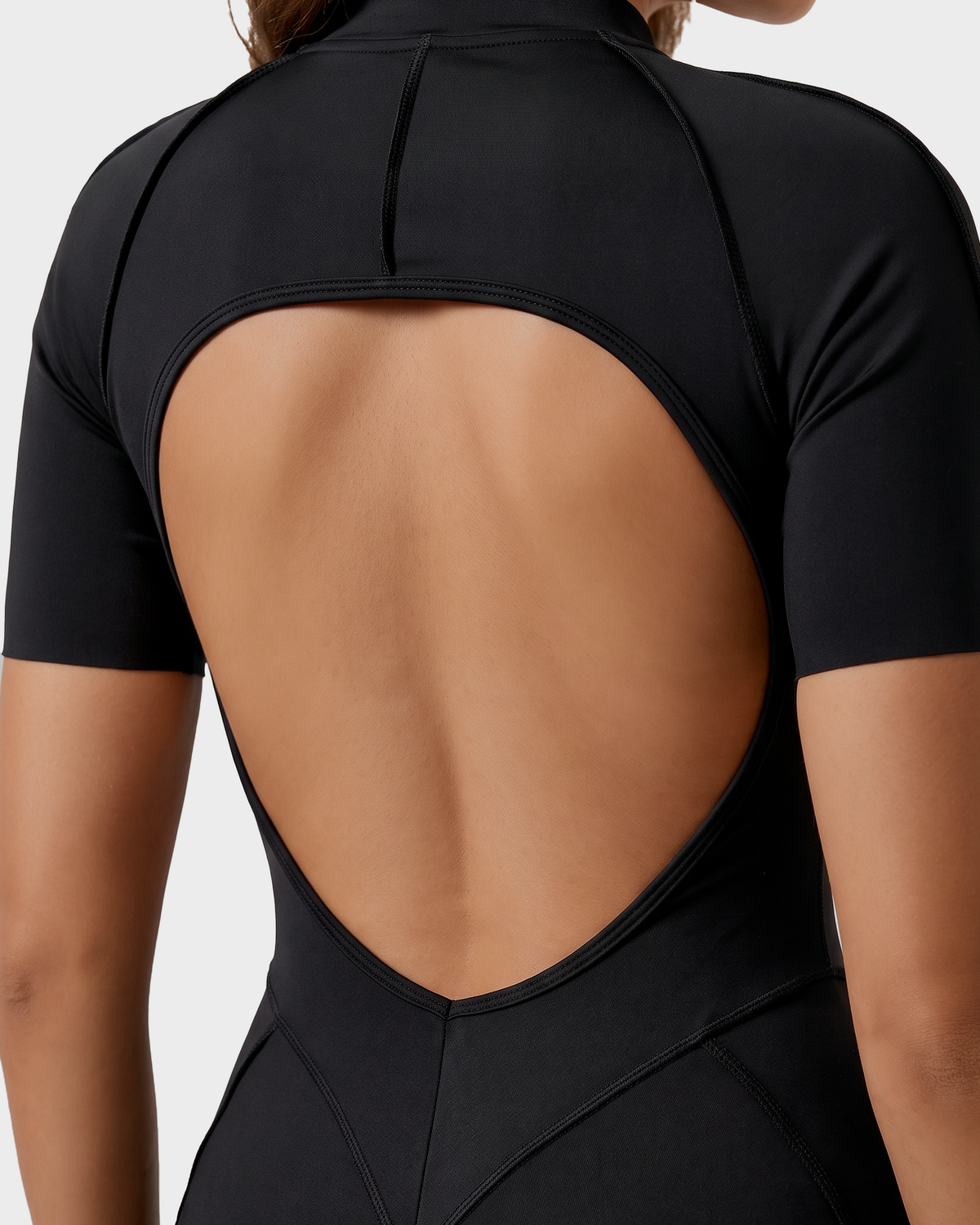 Renée Open Back Romper