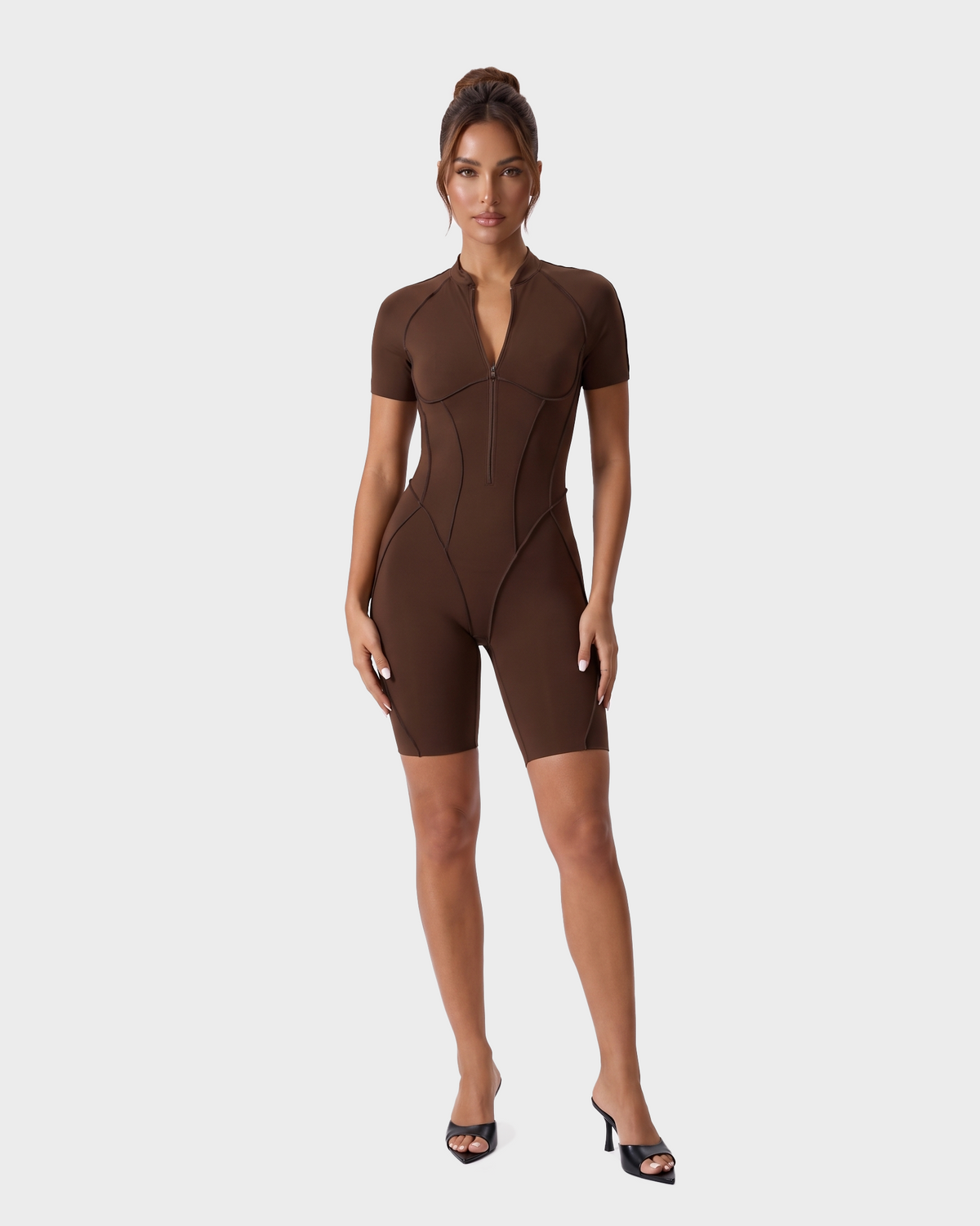 Renée Open Back Romper