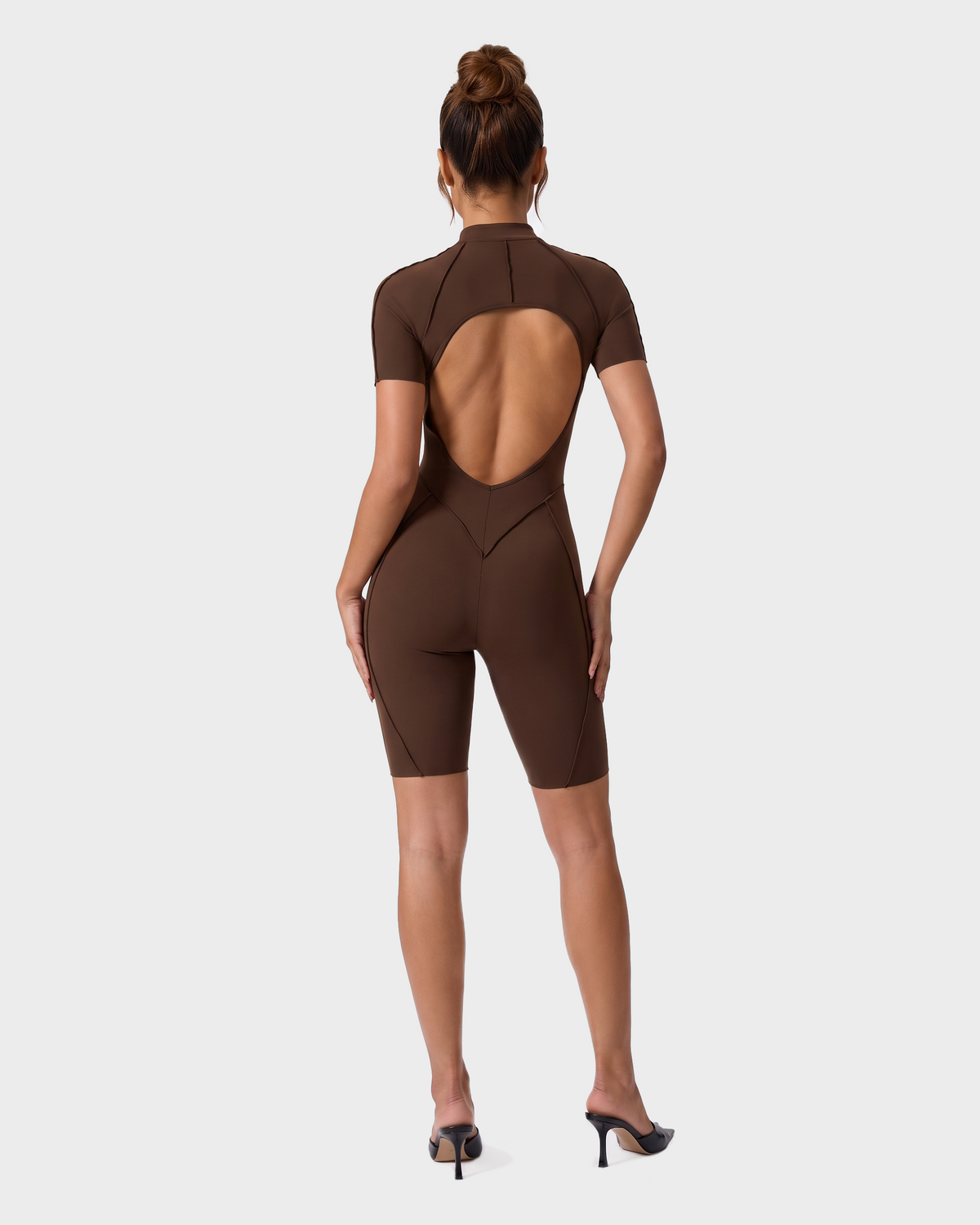 Renée Open Back Romper