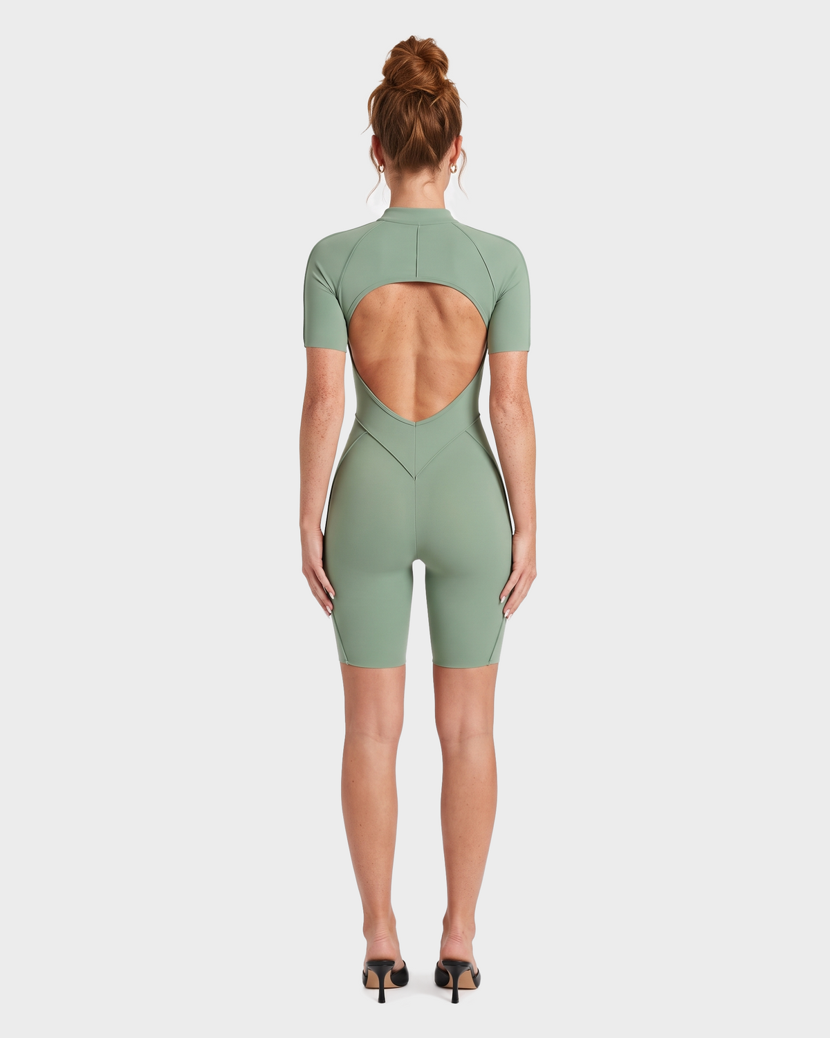 Renée Open Back Romper