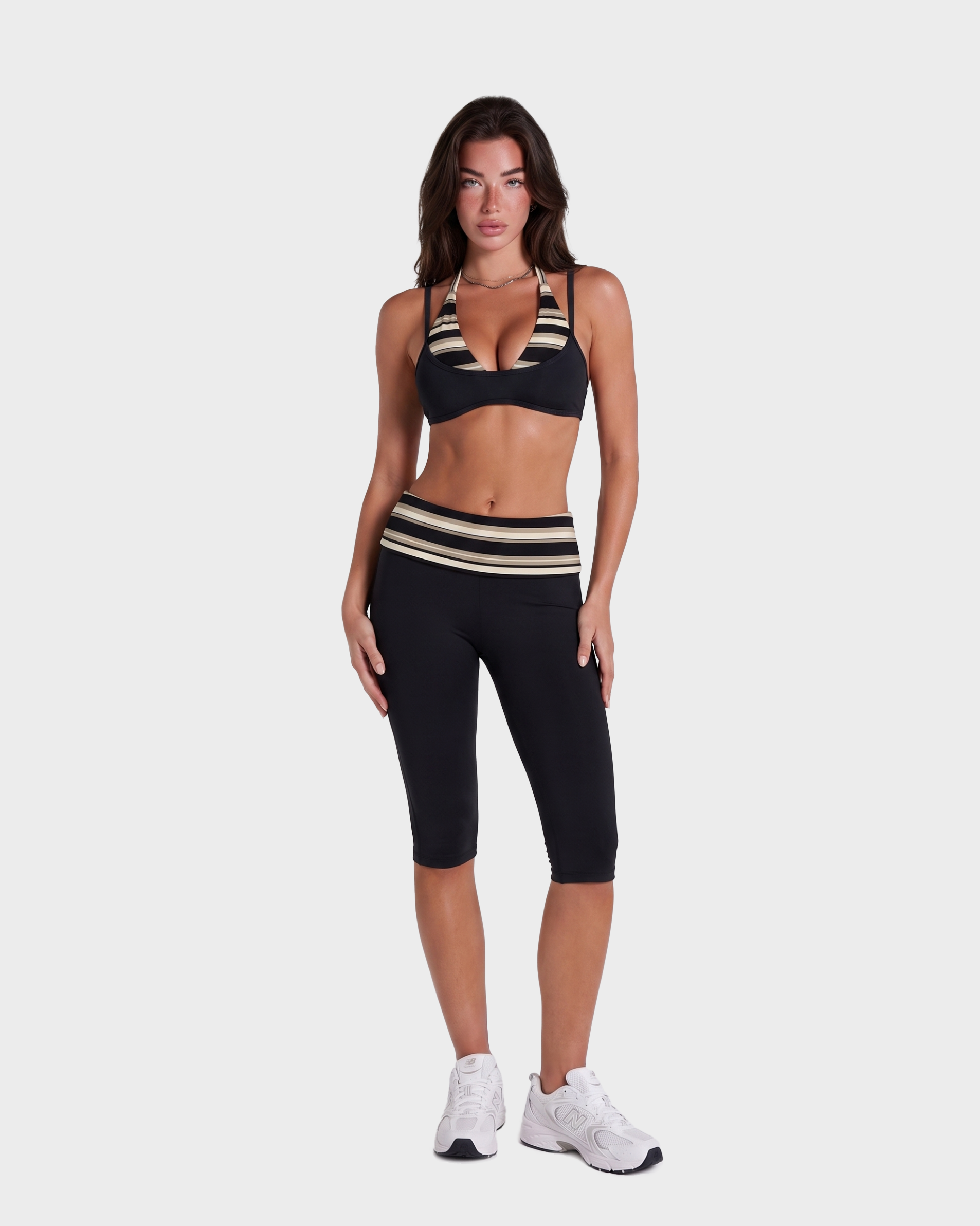 Romy Sports Bra + Capri Leggings Set