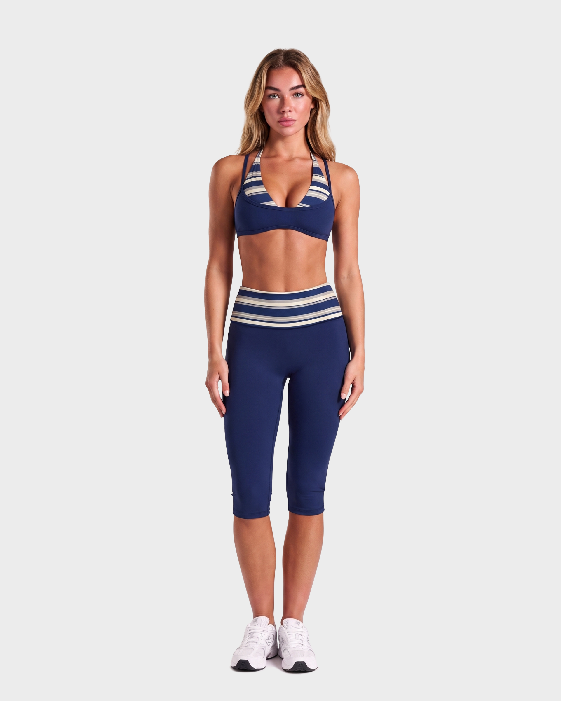 Romy Sports Bra + Capri Leggings Set