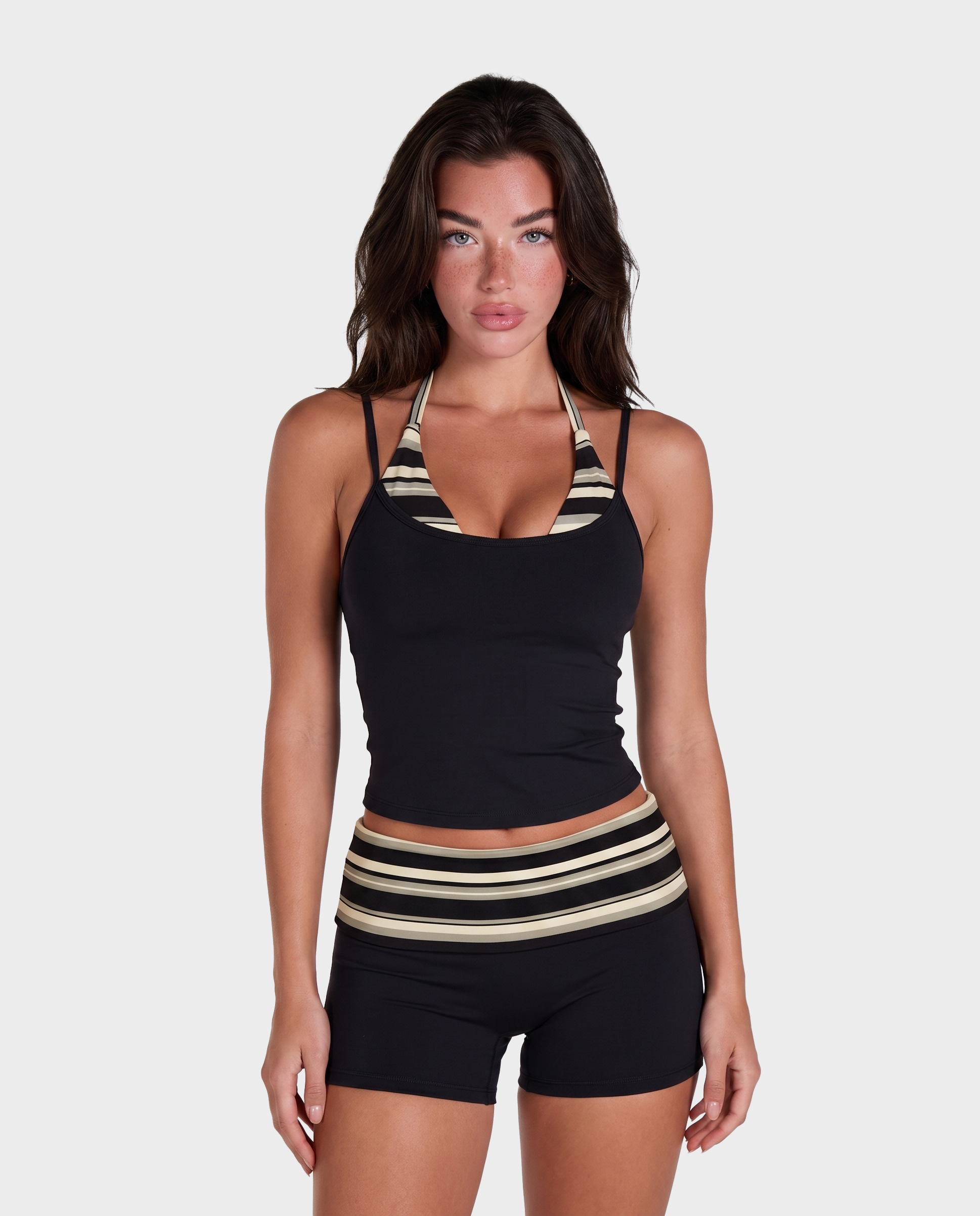 Romy Top + Capri Leggings Set
