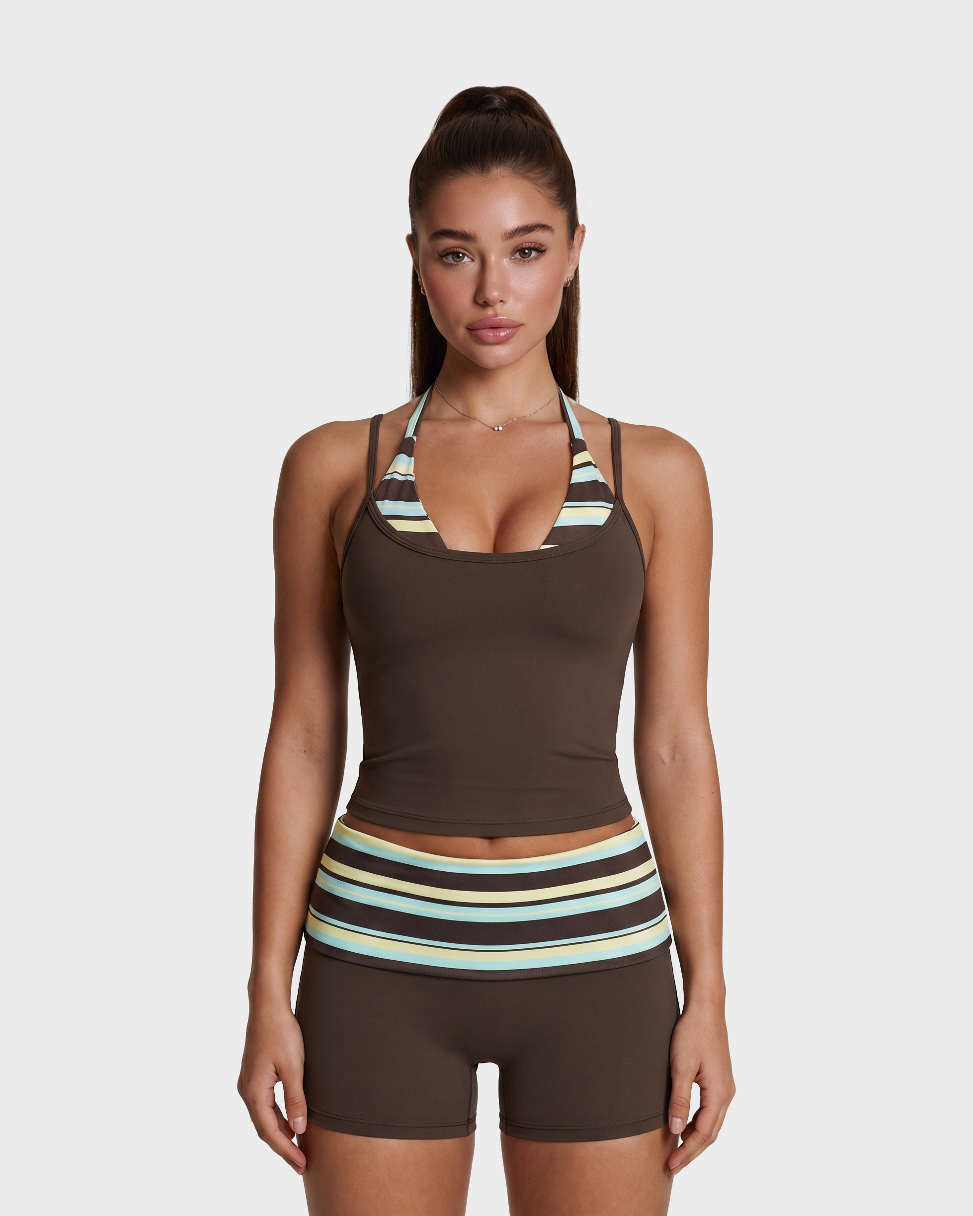 Romy Top + Capri Leggings Set