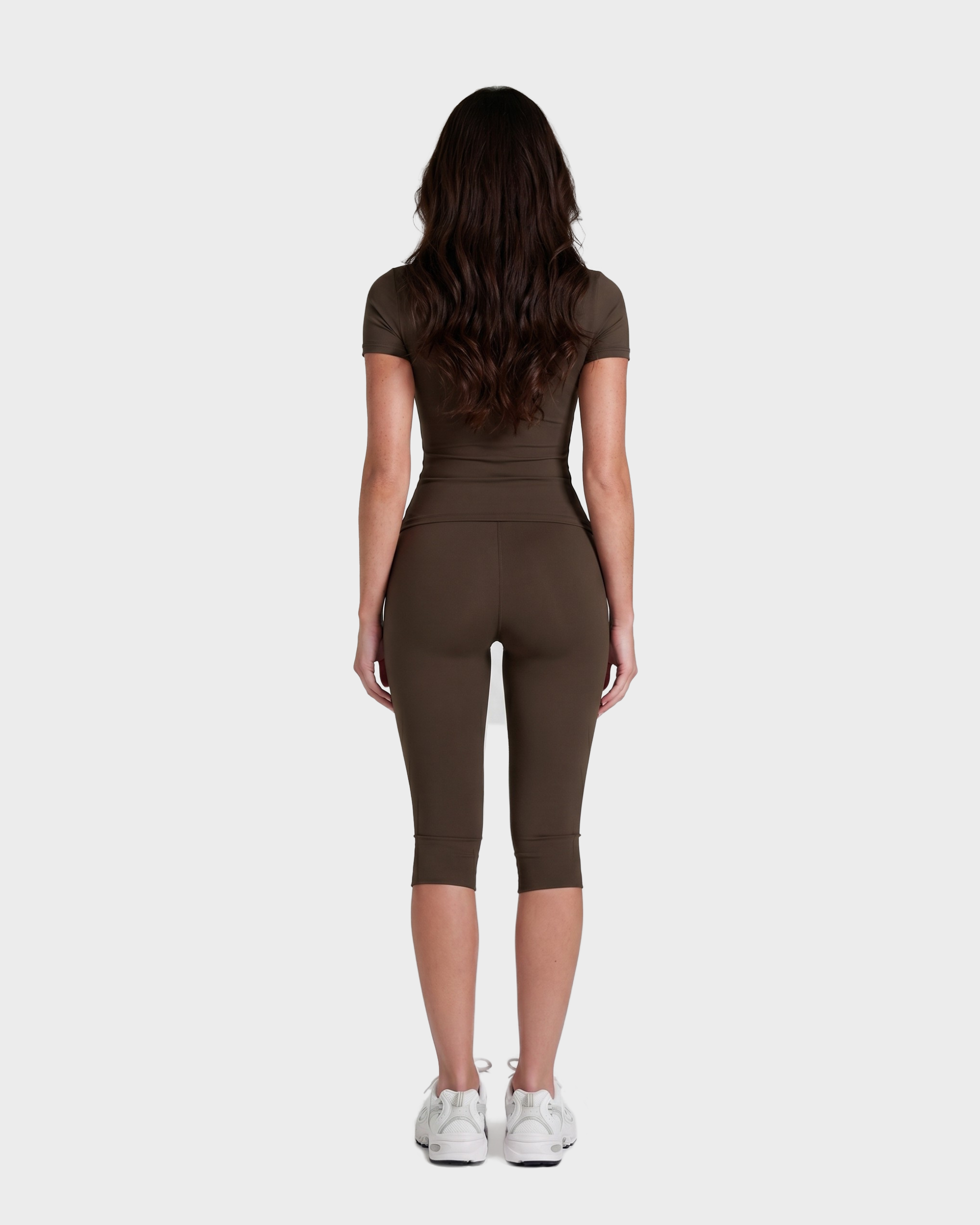 Amelie 3-Piece Capri Set - Cocoa
