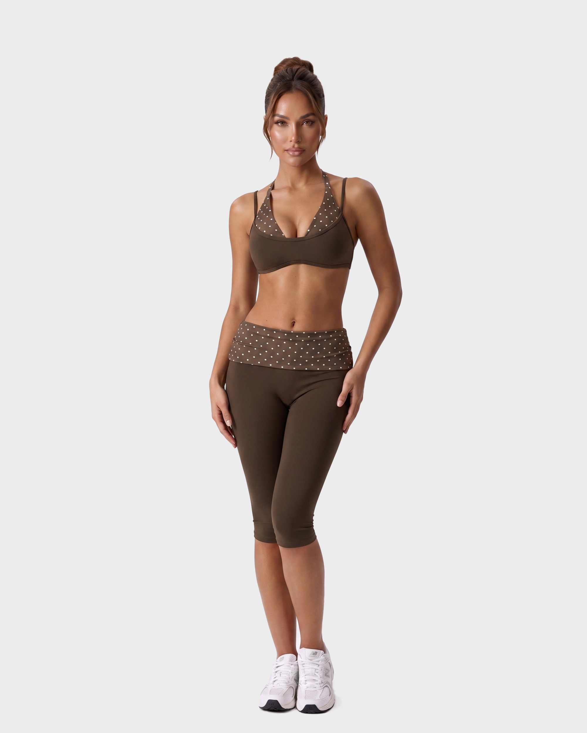 Poppy Sports Bra + Capri Leggings Set