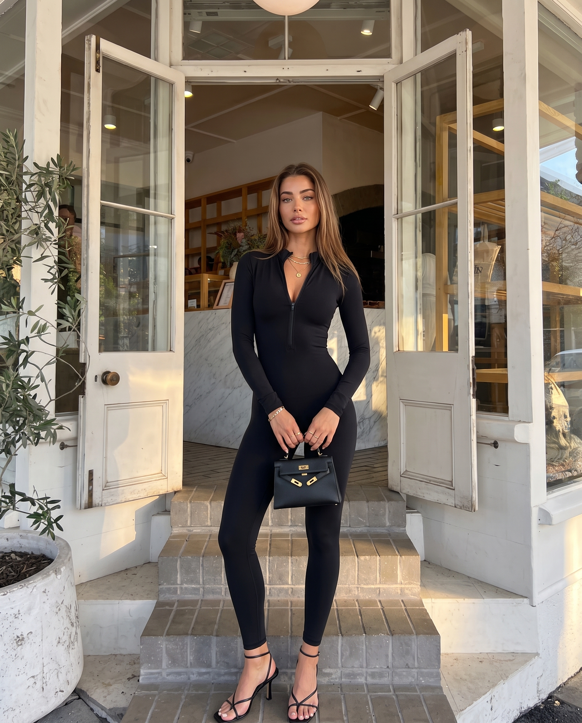 Charlotte Long Sleeve Jumpsuit