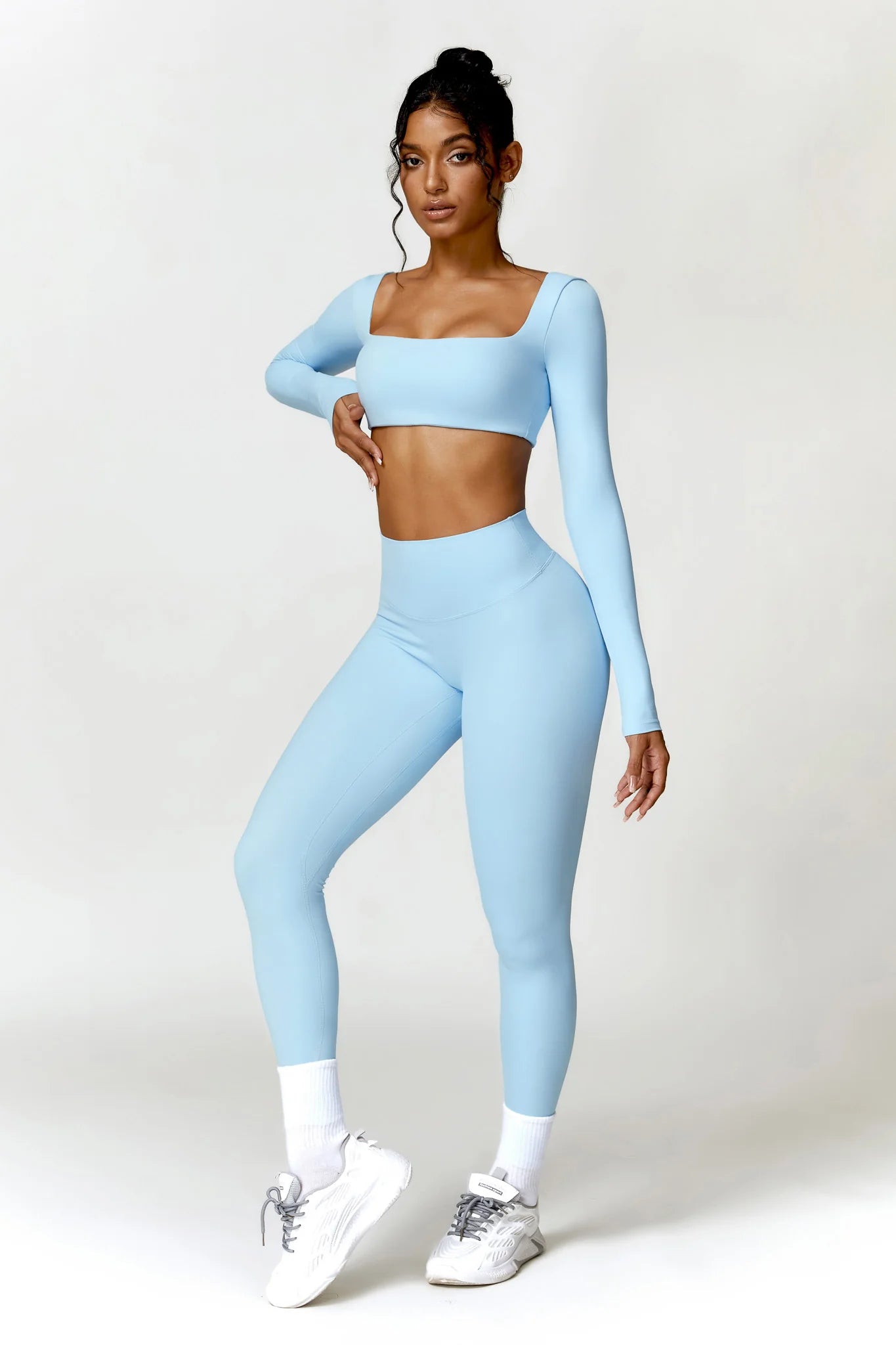 Chelsea Long Sleeve Crop Top