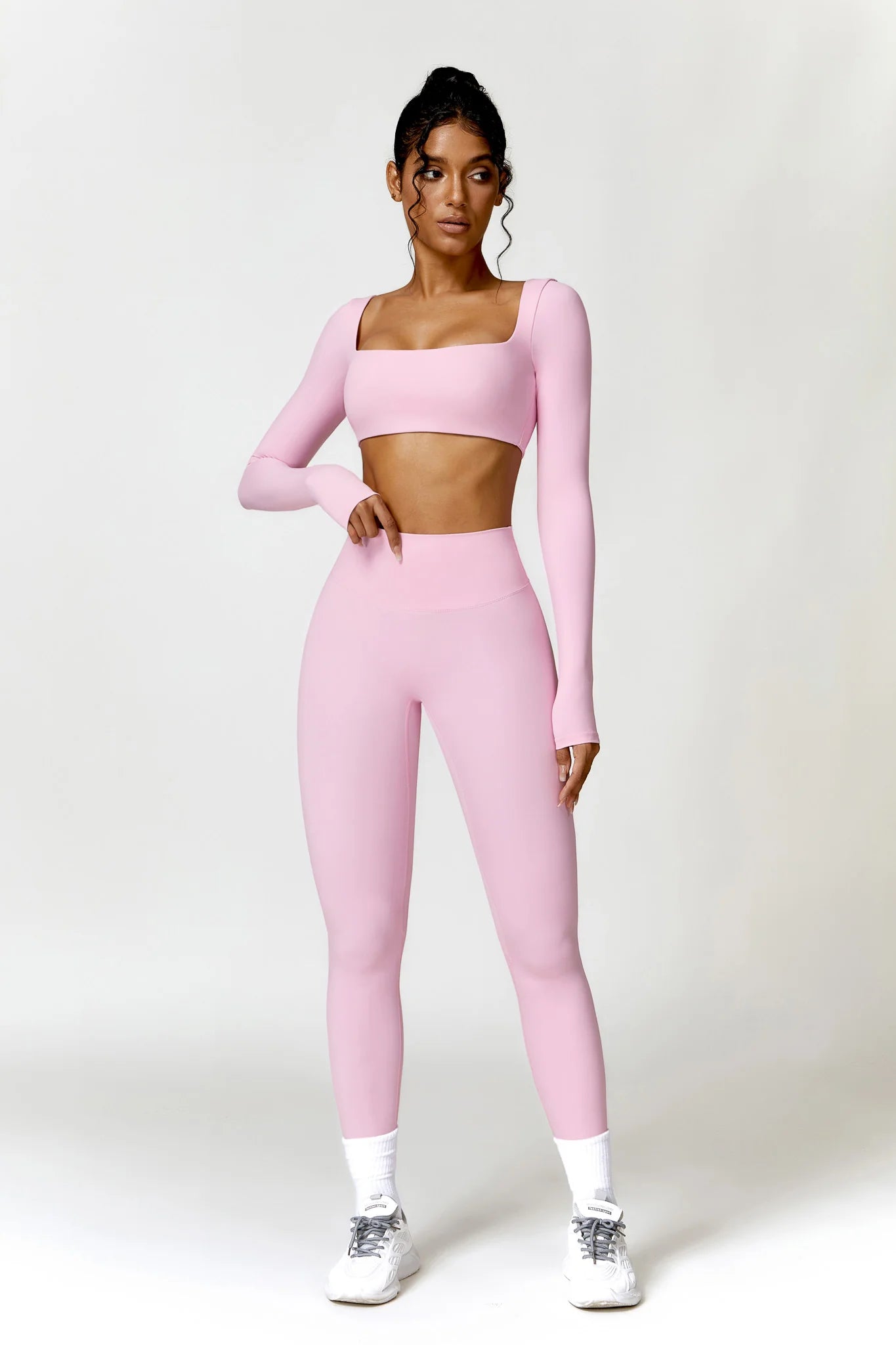 Chelsea Long Sleeve Crop Top