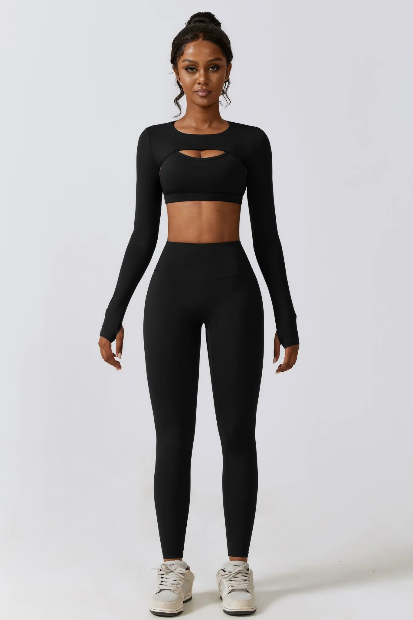 Esme Long Sleeve Shrug Top